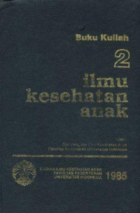 Image of BUKU KULIAH 2 ILMU KESEHATAN ANAK