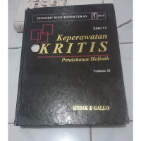 Image of KEPERAWATAN KRITIS PENDEKATAN HOLISTIK